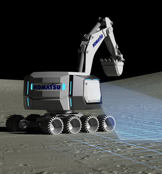 KOMATSU SÉLECTIONNÉE POUR LE DÉVELOPPEMENT DE TECHNOLOGIES NOVATRICES POUR LA CONSTRUCTION AUTONOME DANS L’ESPACE PRIS EN CHARGE PAR LE GOUVERNEMENT JAPONAIS